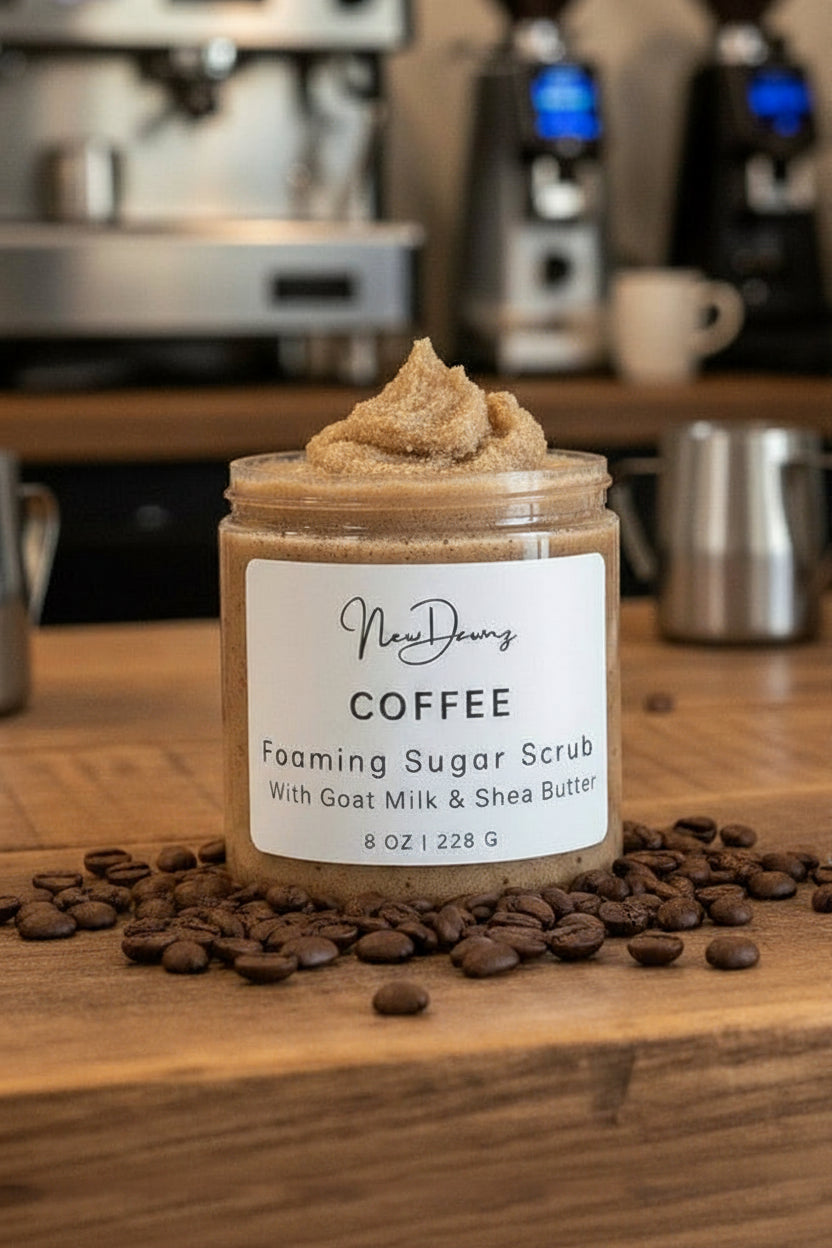 Coffee Foaming Sugar Scrub