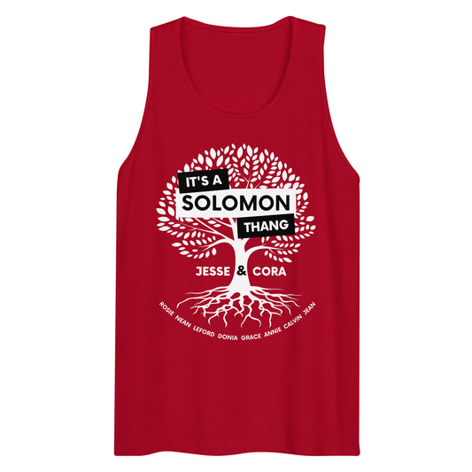Solomon Family Reunion Cotton Tank Top