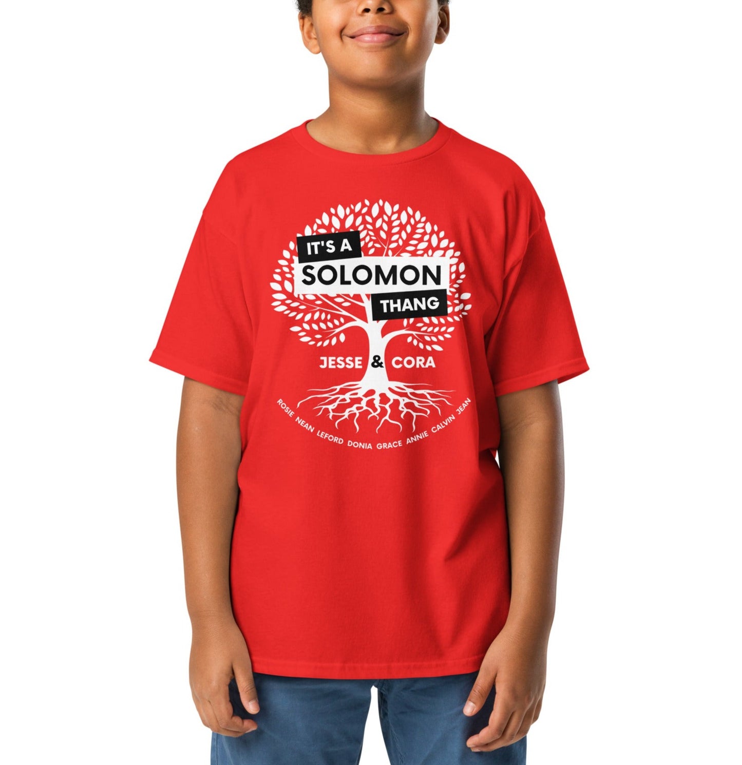 Solomon Family Reunion Youth Cotton T-shirt